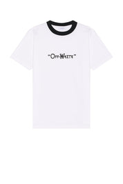 Off-White Quote Slim Short Sleeve Tee