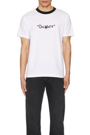 Off-White Quote Slim Short Sleeve Tee