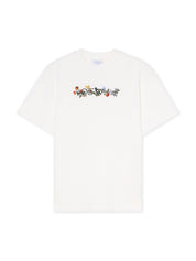 Bookish flowers logo tee