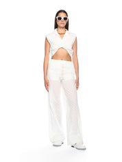 Off Stamp Wide-Leg Pants