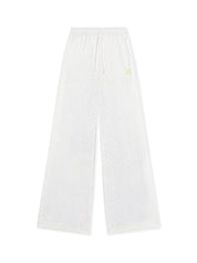 Off stamp wide-leg pants