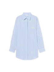 Striped Over Shirt Dress