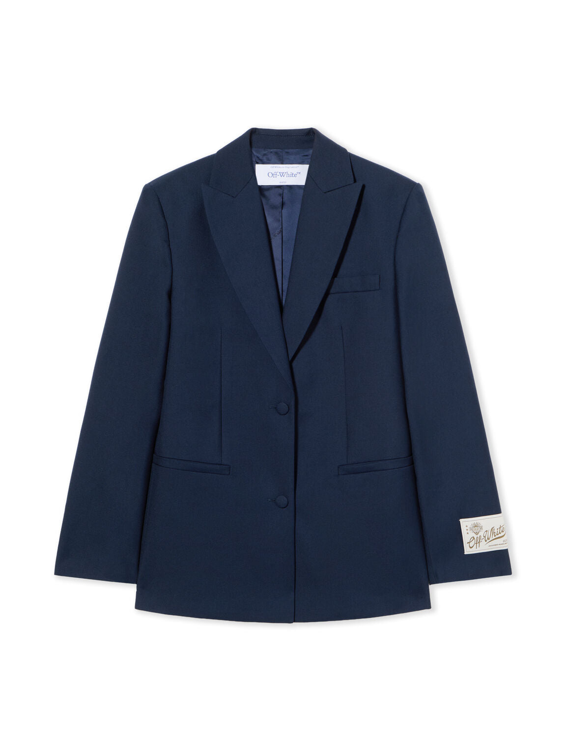 Gabardine Label Tomboy Blazer