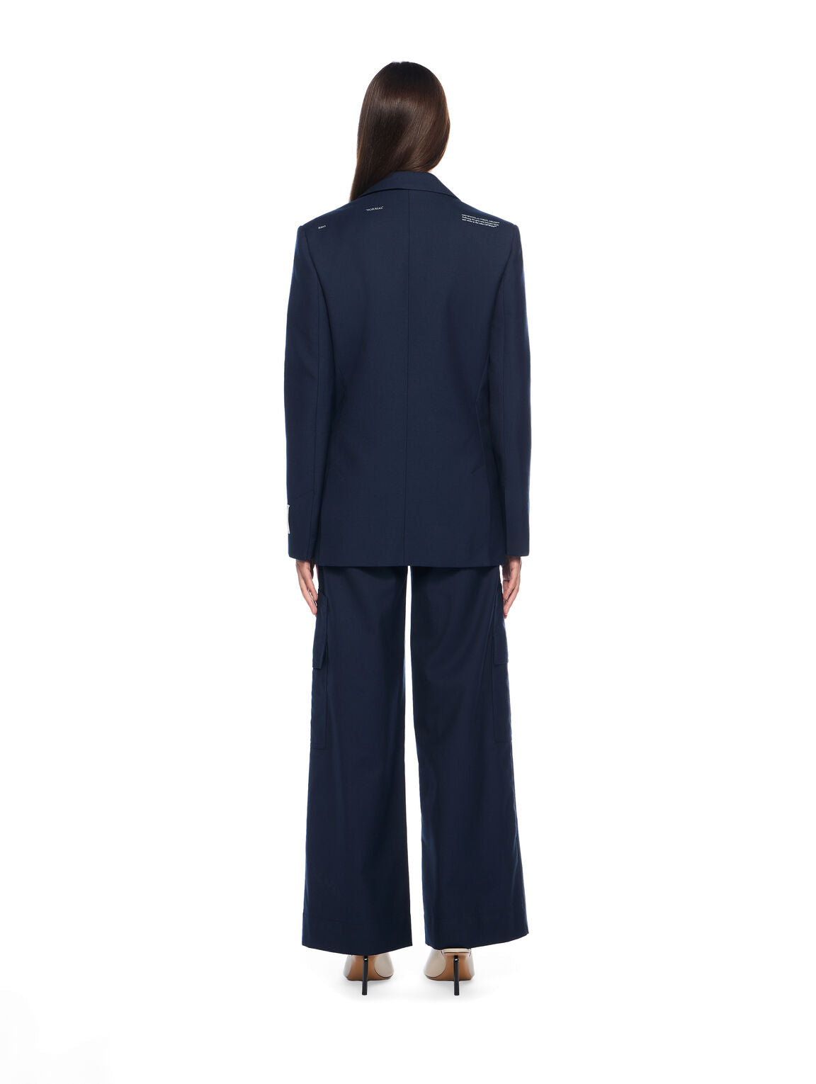 Gabardine Label Tomboy Blazer