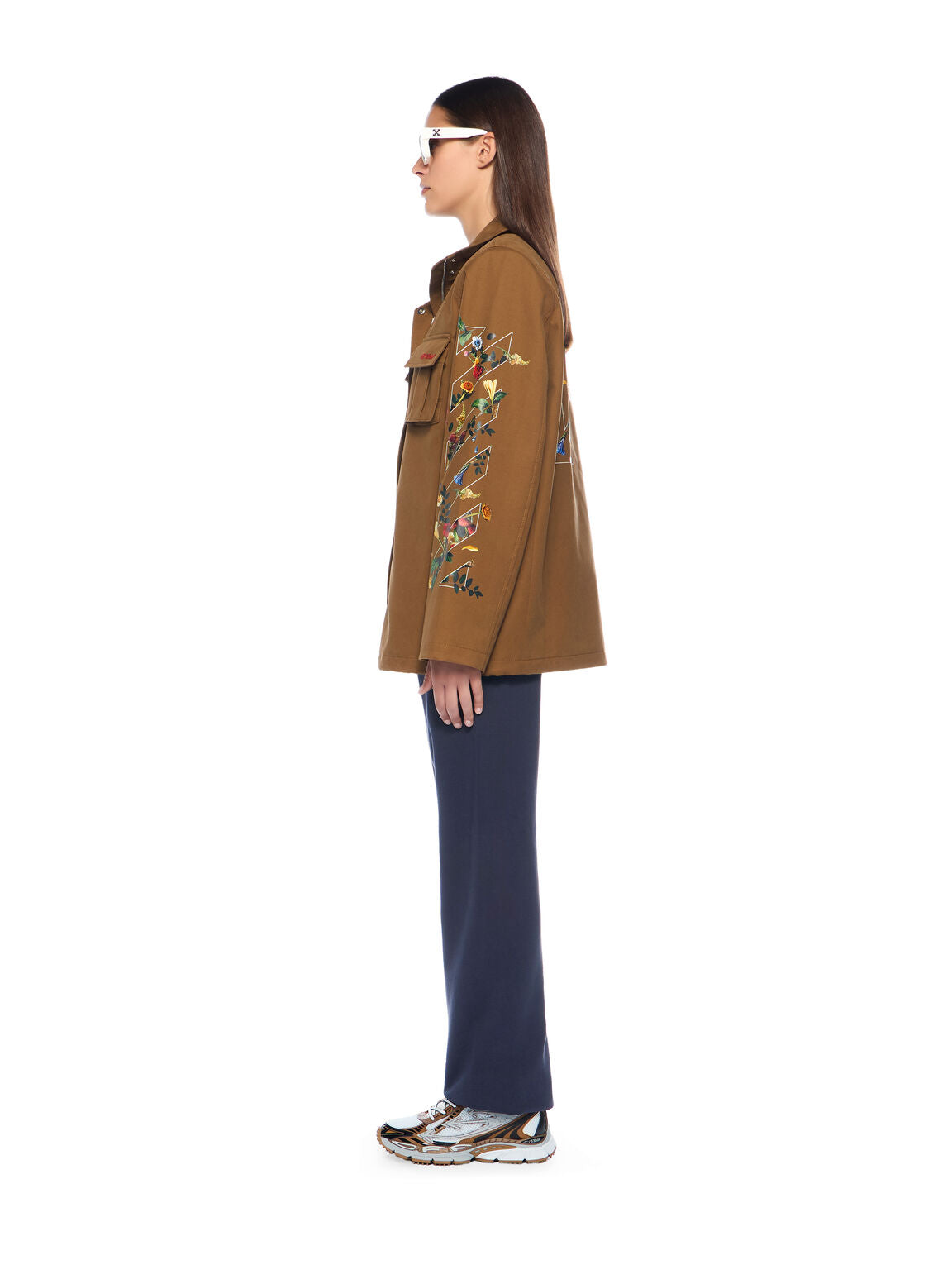 Arrow Flower Field Twill Jacket