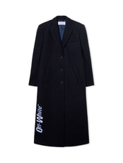 Long Tailored Wool Coat