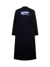 Long Tailored Wool Coat