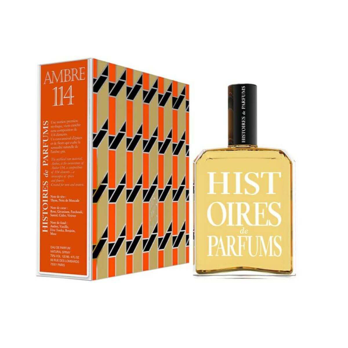 Histoires de parfum – ambre 114 eau de parfum  120 ml