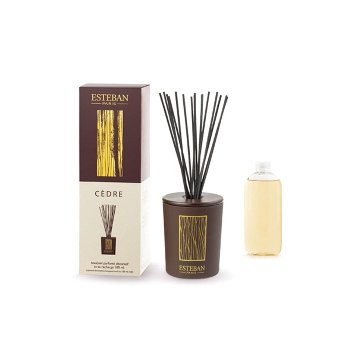 SCENTED DECORATIVE BOUQUET AND ITS 100 ML REFILL