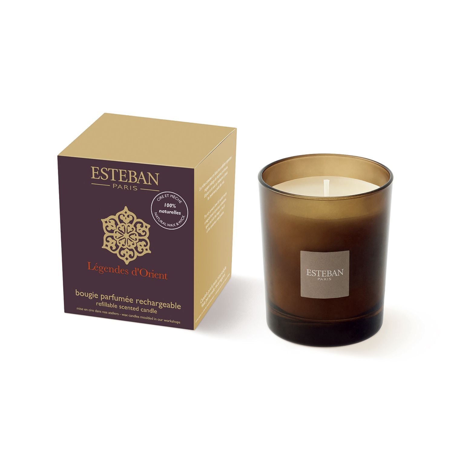 REFILLABLE SCENTED CANDLE 170G (6OZ) - MOKA EDITION