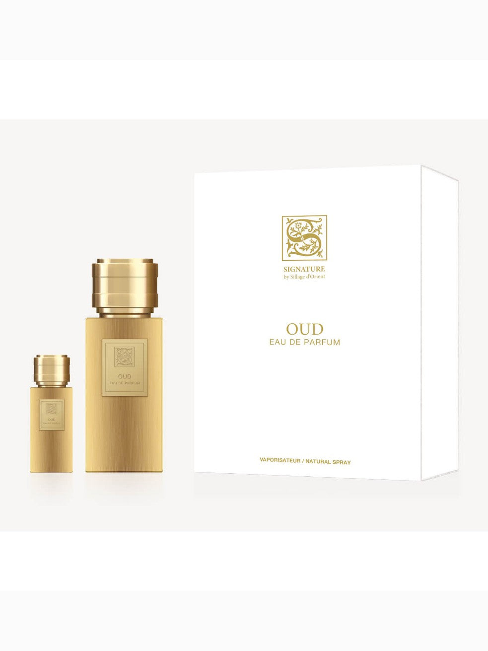Signature by sillage d'orient oud 100ml + 15 ml + funnel  si