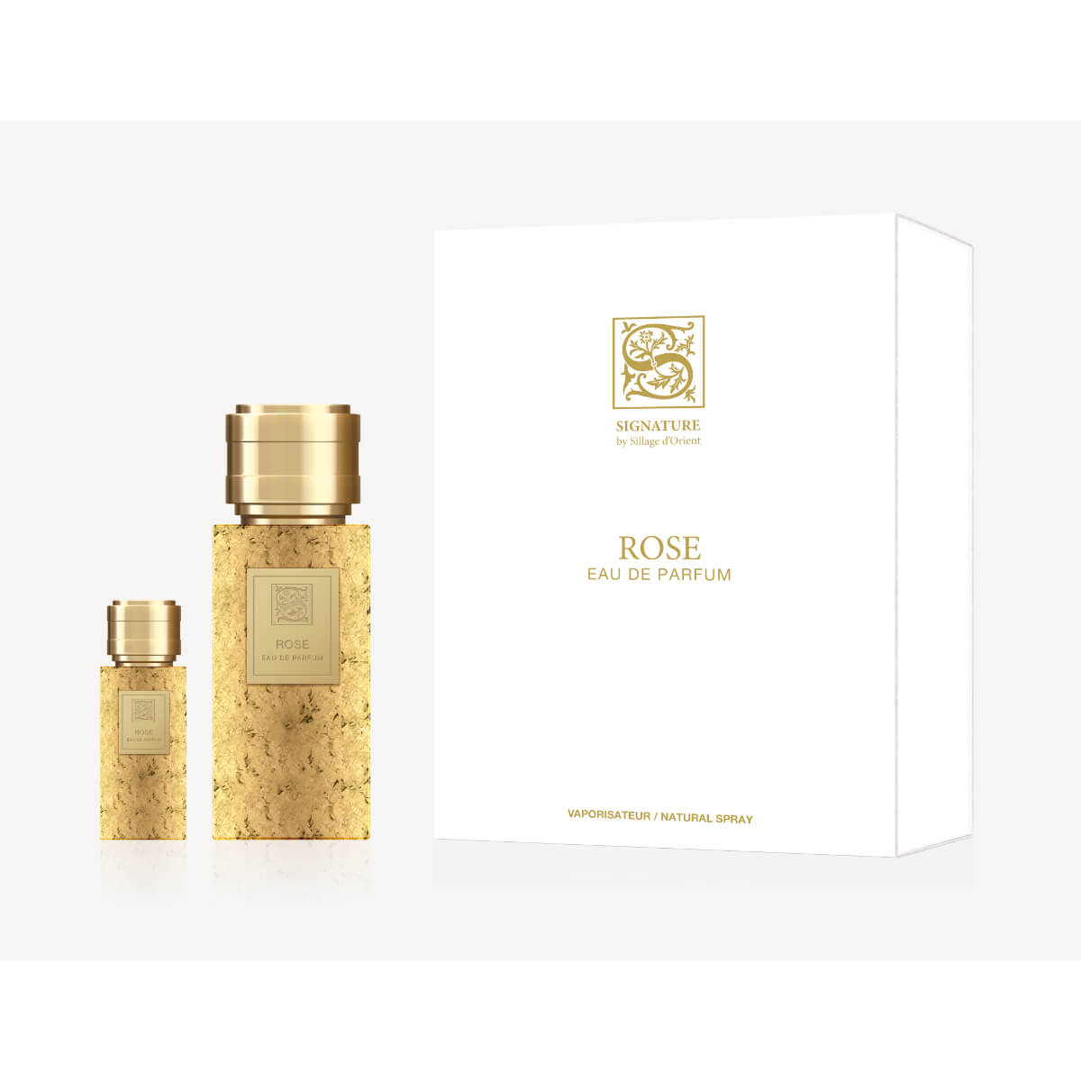 SIGNATURE BY SILLAGE D'ORIENT ROSE 100ML + 15 ML + FUNNEL  S