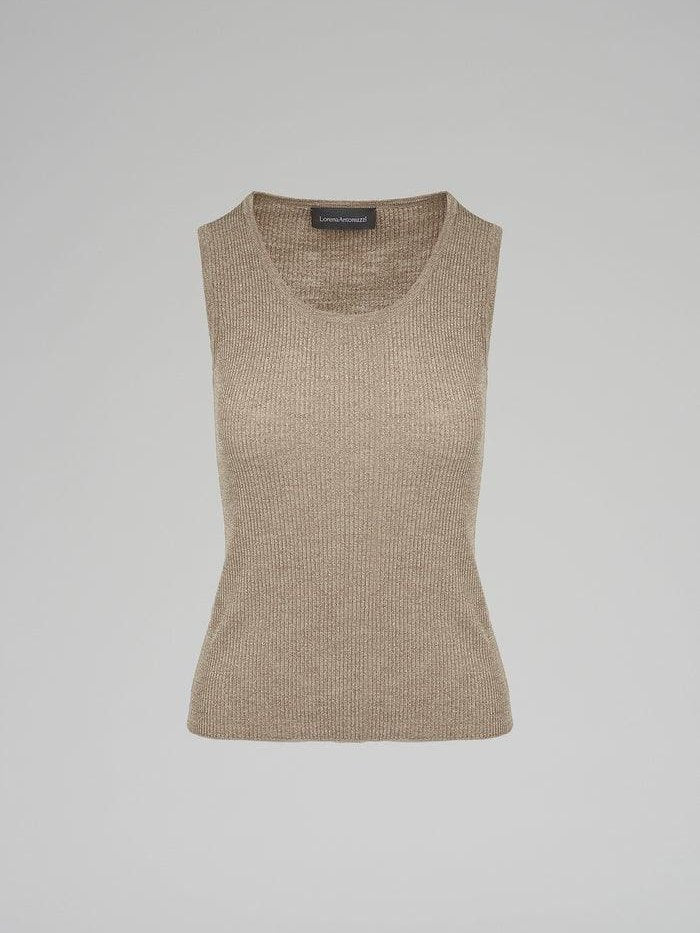 Knit tank top