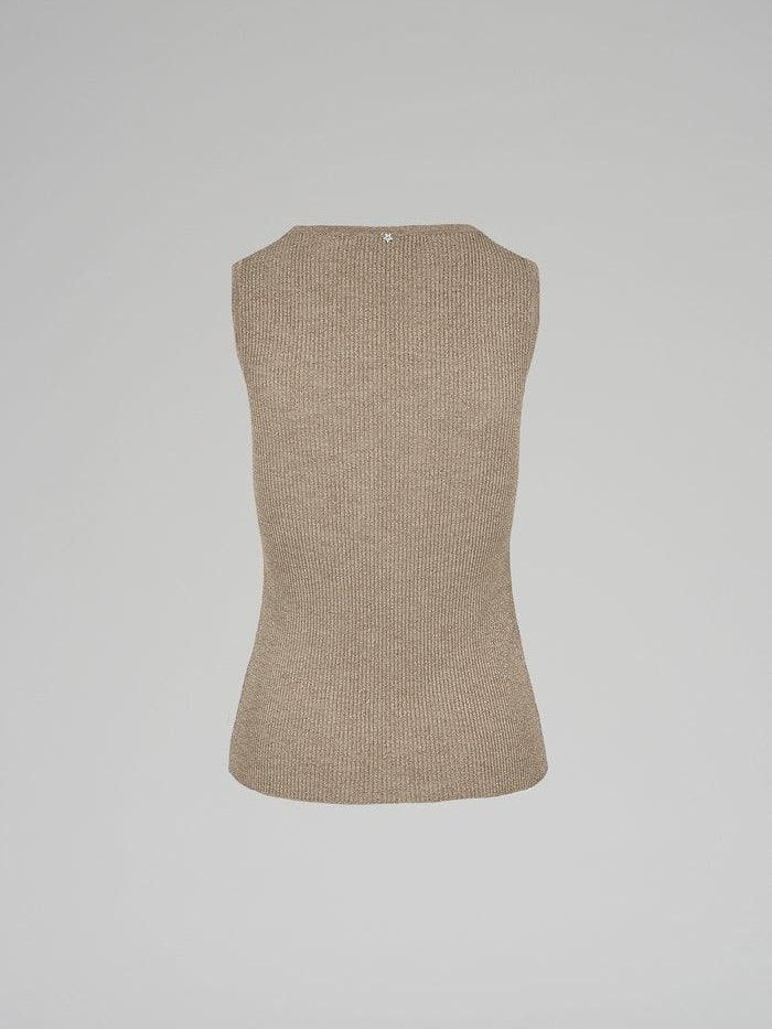 Knit tank top
