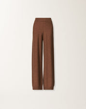 Wool and Silk Trousers with Sequins