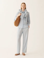 Gubbio jogging pants in lightweight bi-stretch wool