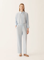 Gubbio jogging pants in lightweight bi-stretch wool