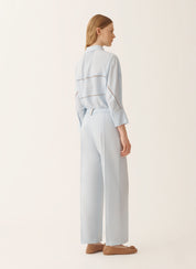 Gubbio jogging pants in lightweight bi-stretch wool