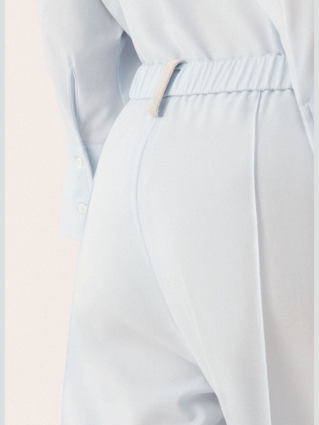 Gubbio jogging pants in lightweight bi-stretch wool