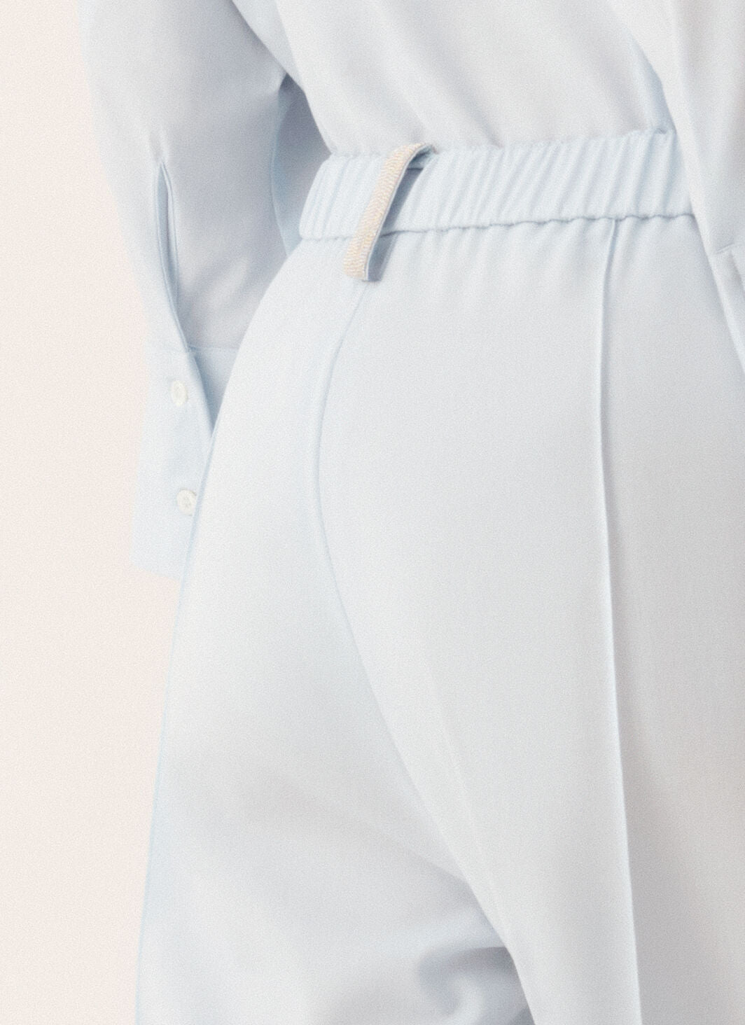 Gubbio jogging pants in lightweight bi-stretch wool