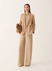 Trevi pants in poplin