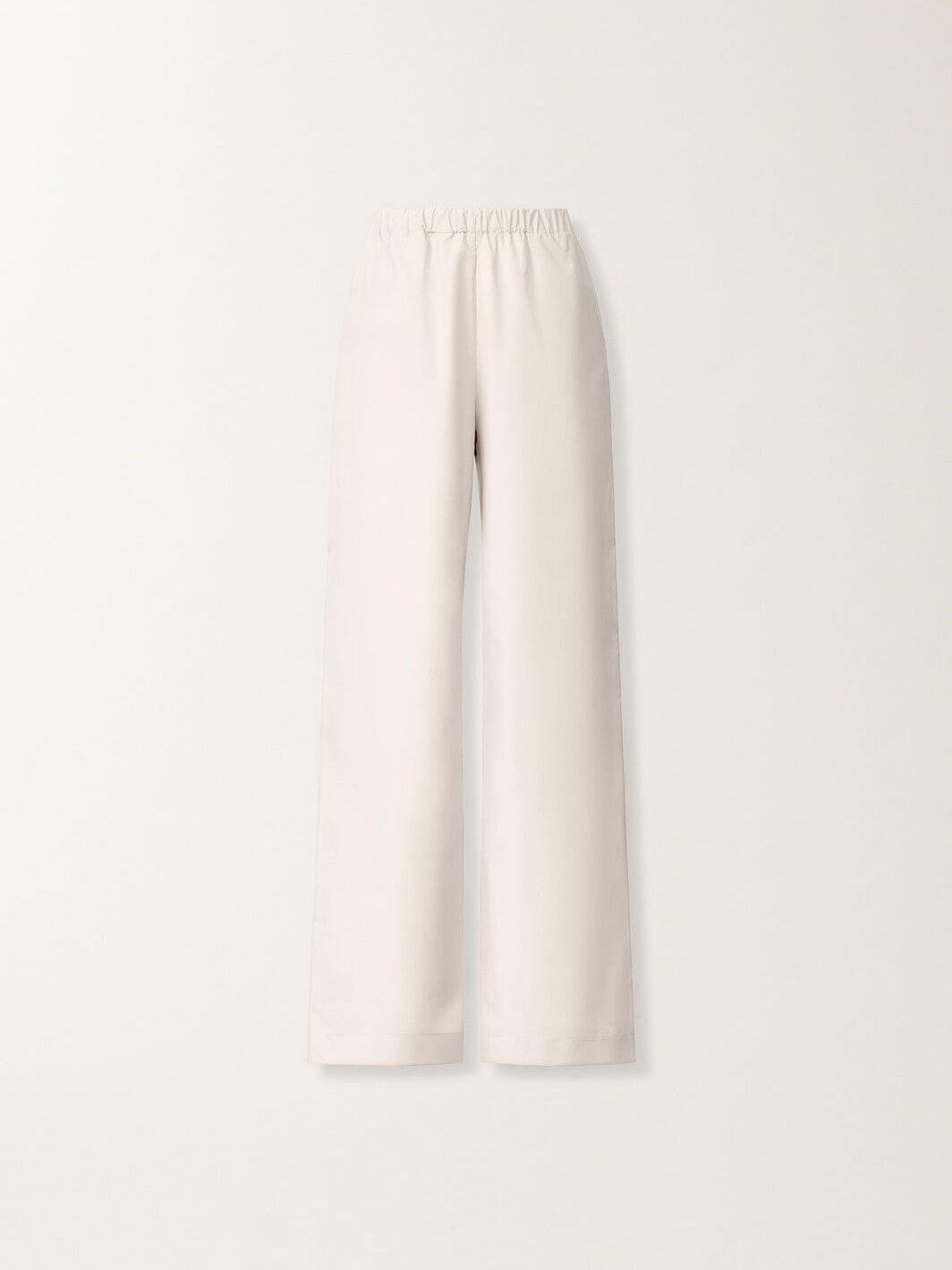 Trevi pants in optical white poplin