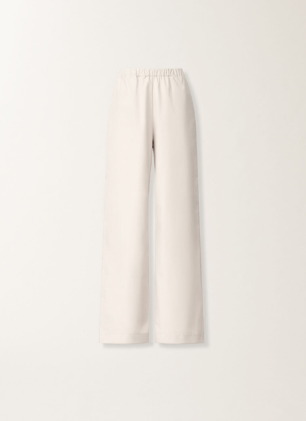 Trevi pants in optical white poplin