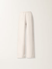 Trevi pants in optical white poplin