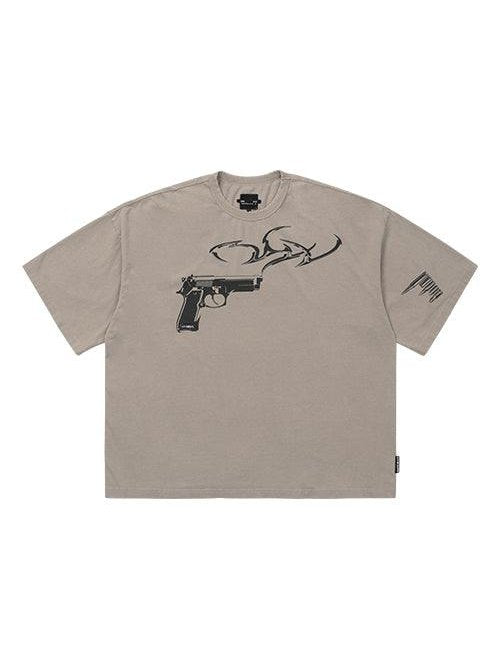 Gun shot t-shirt