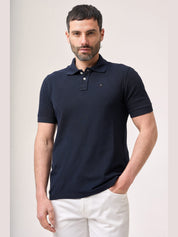 Jersey piquet polo m/m logo