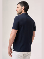 Jersey piquet polo m/m logo