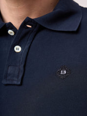 Jersey piquet polo m/m logo