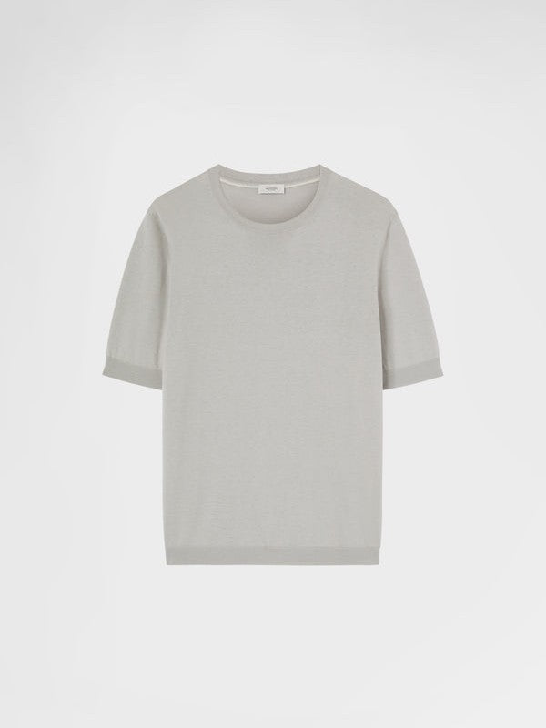 Cotton silk jersey t-shirt