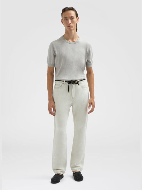 Cotton silk jersey t-shirt