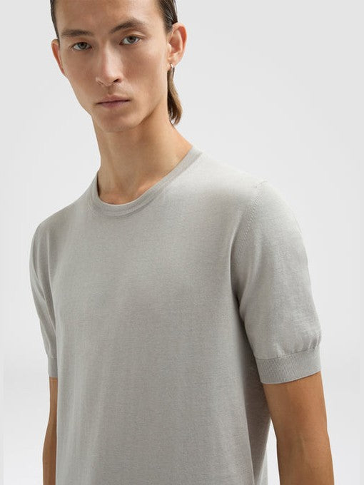 Cotton silk jersey t-shirt