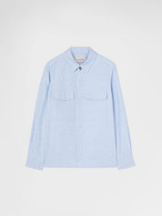 Batavia linen overshirt - light water