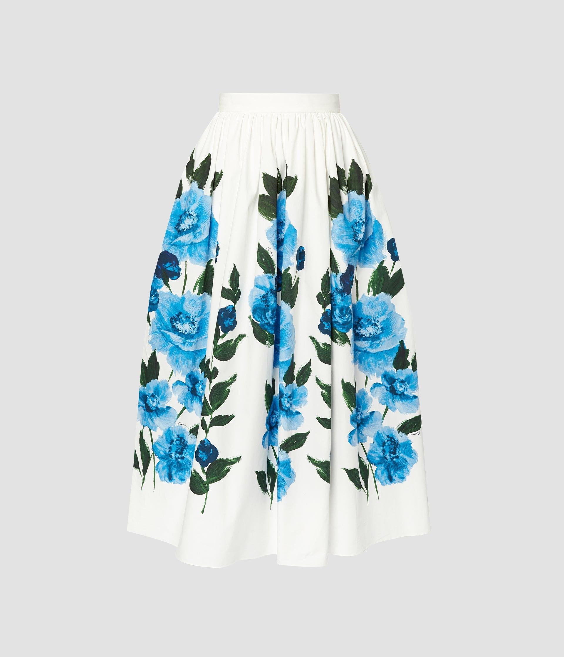 VOLUME MIDI SKIRT