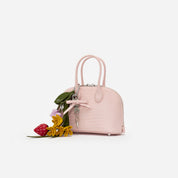 Lizard leather toast mini bag