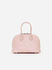Lizard leather toast mini bag