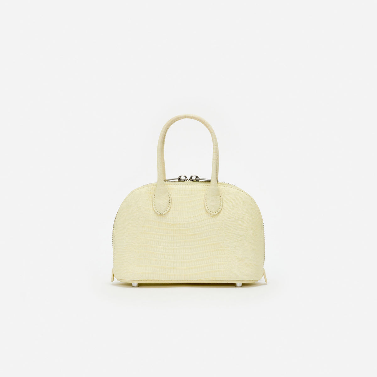 Lizard leather toast mini bag