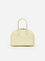 Lizard leather toast mini bag