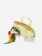 Lizard leather toast mini bag