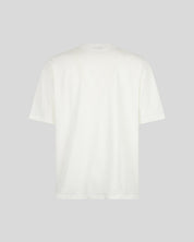 WHITE T-SHIRT WITH GREY EMBROIDERY LIGHTNING