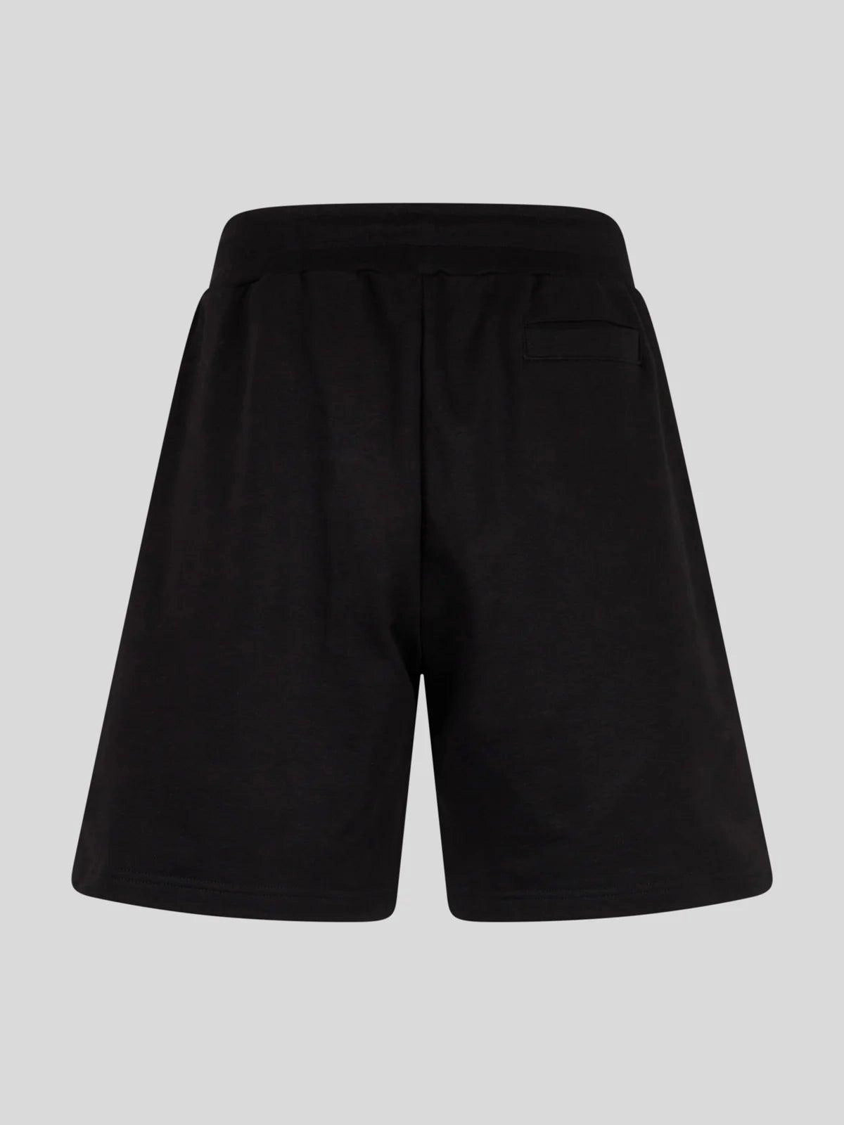 Black shorts with gotic logo