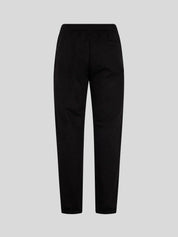 Black pants with embroidered gotic logo