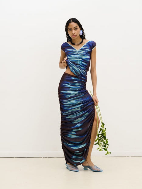 Mahi lake print tank top