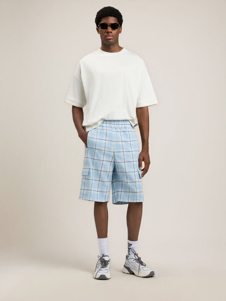Curved Logo Loose Double T-Shirt