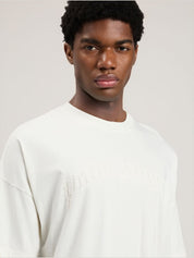 Curved Logo Loose Double T-Shirt