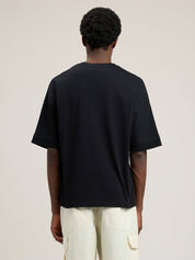 Curved Logo Loose Double T-Shirt