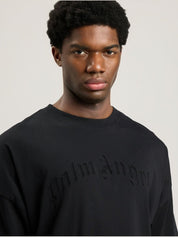 Curved Logo Loose Double T-Shirt